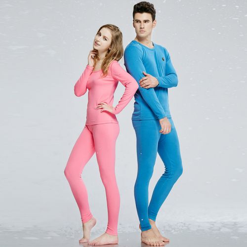 Sous-vêtement chaud jeunesse PLANDOO simple en coton - Ref 752128