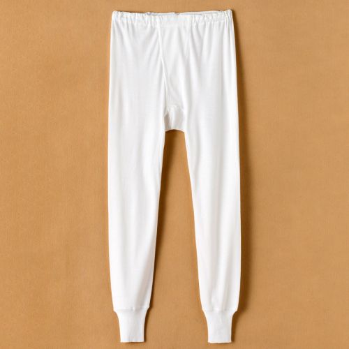 Sous-vêtement chaud jeunesse simple en coton - Ref 760883