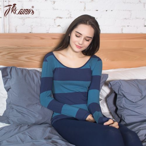 Sous-vêtement chaud jeunesse simple en coton - Ref 762697