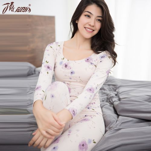Sous-vêtement chaud jeunesse simple en coton - Ref 768739
