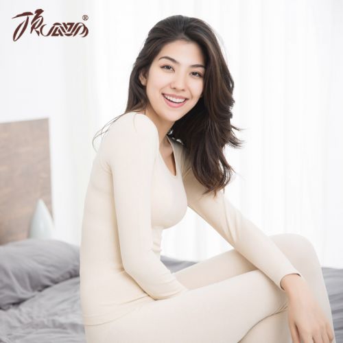 Sous-vêtement chaud jeunesse simple en coton - Ref 768843