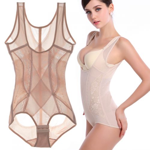  Sous-vêtement minceur HUOMEI paragraphe Triangle en polyester - Ref 687601