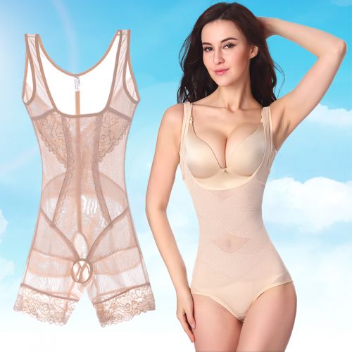 Sous-vêtement minceur WEIRONGROSE sexy en polyester - Ref 687624