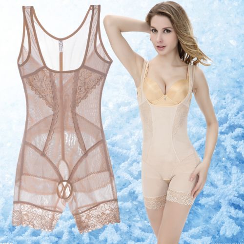 Sous-vêtement minceur WEIRONGROSE sexy en polyester - Ref 694190