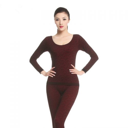 Sous-vêtement thermo jeunesse simple en coton - Ref 749399
