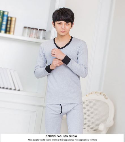 Sous-vêtement thermo jeunesse JPGSJIA simple en coton - Ref 750142
