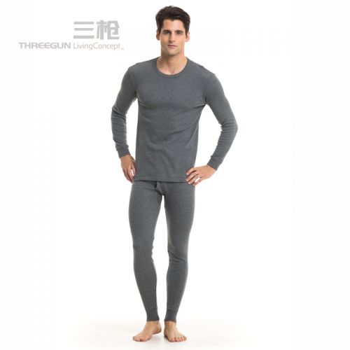 Sous-vêtement thermo Moyen-âge THREEGUN simple en coton - Ref 751522
