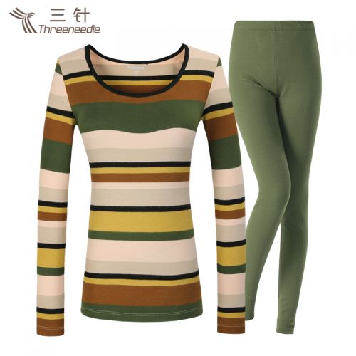 Sous-vêtement thermo jeunesse THREE NEEDLE doux en coton - Ref 753010