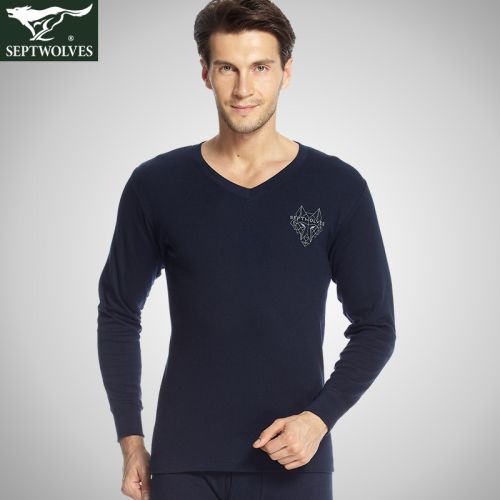Sous-vêtement thermo jeunesse SEPTWOLVES simple en coton - Ref 767865