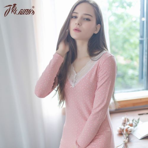 Sous-vêtement thermo jeunesse simple en coton - Ref 768818