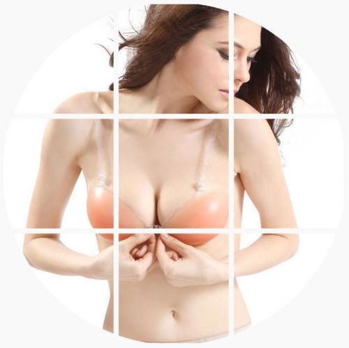 Soutien-gorge discret jeunes femmes en silicone - Ref 786159