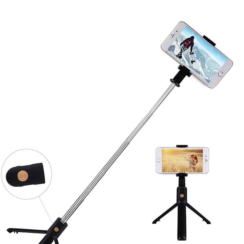 Stick selfie en ABS + acier inoxydable - Ref 3386331