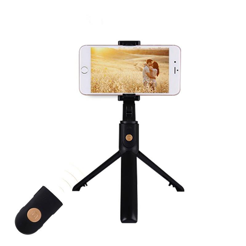 Stick selfie en Acier inoxydable + ABS silicone - Ref 3386670