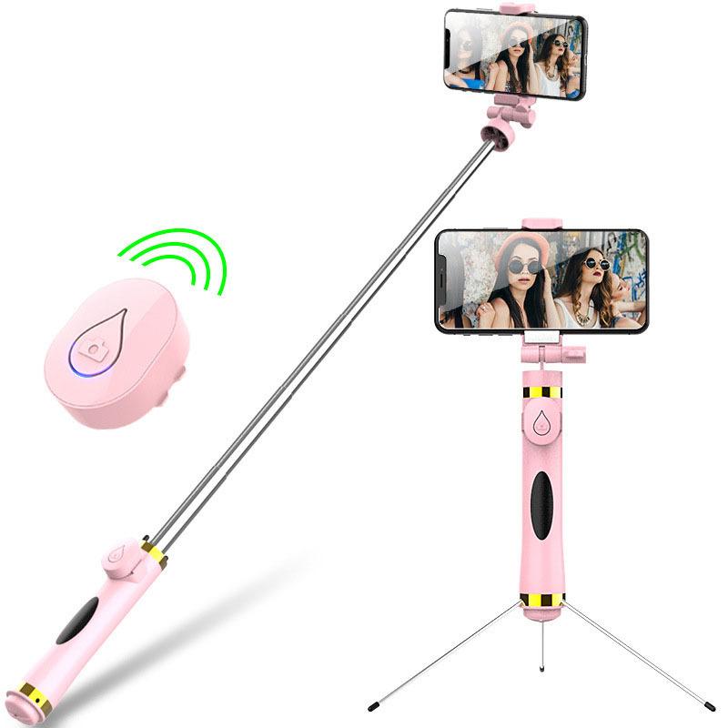 Stick selfie télescopique avec position horizontal et vertical en Bluetooth - Ref 3423629