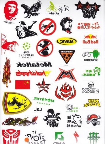 Sticker pour vélos JIEYIDA - Ref 2277105