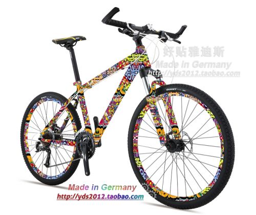 Sticker pour vélos - Ref 2277734