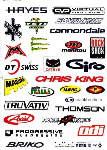 Sticker pour vélos - Ref 2279487