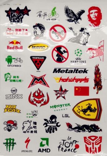 Sticker pour vélos - Ref 2282049