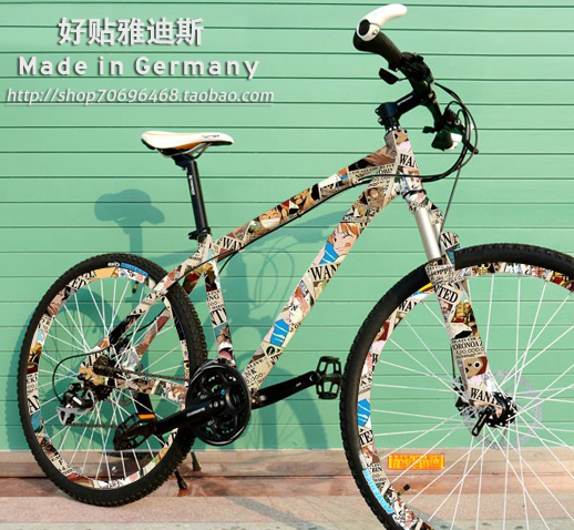 Sticker pour vélos - Ref 2282335