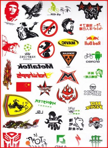 Sticker pour vélos JIEYIDA - Ref 2291926