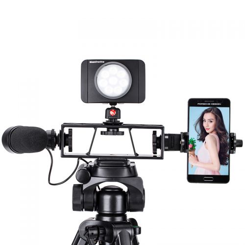 Support téléphone-micro-caméra pour mini studio - Ref 3424409