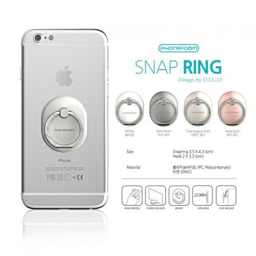 Support téléphone portable SNAP RING - Ref 1356815