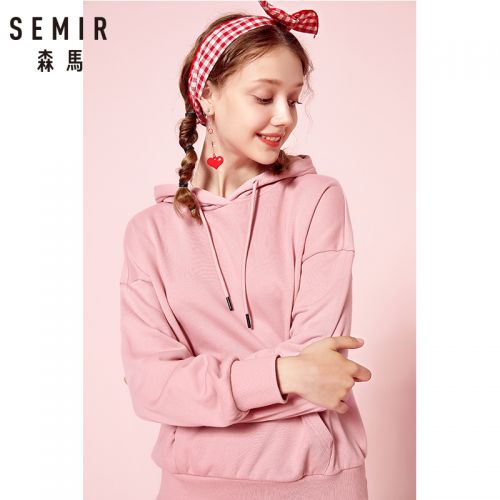 Sweatshirt femme SEMIR en Coton - Ref 3213906