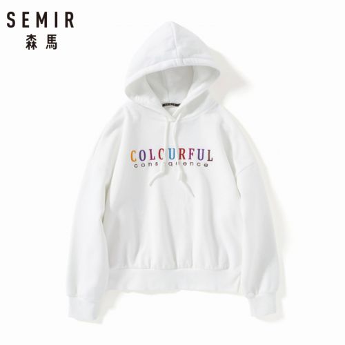 Sweatshirt femme SEMIR en Coton - Ref 3213991