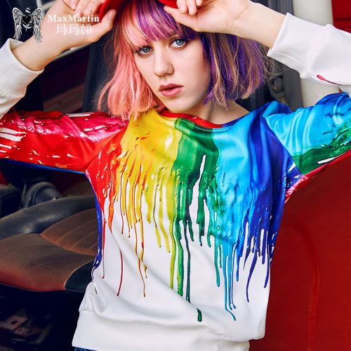 Sweatshirt femme - Ref 3214628