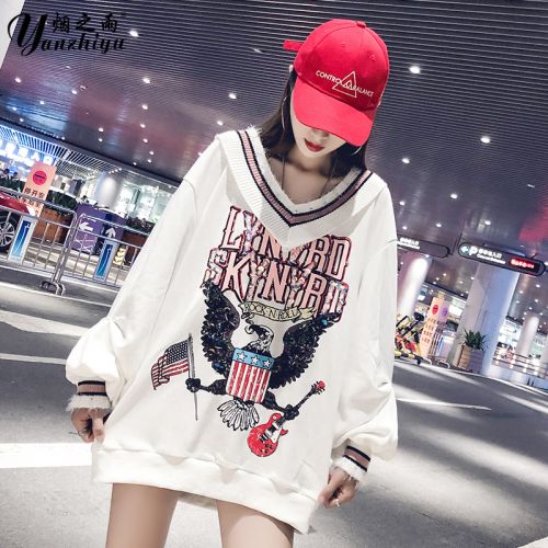 Sweatshirt femme - Ref 3214851