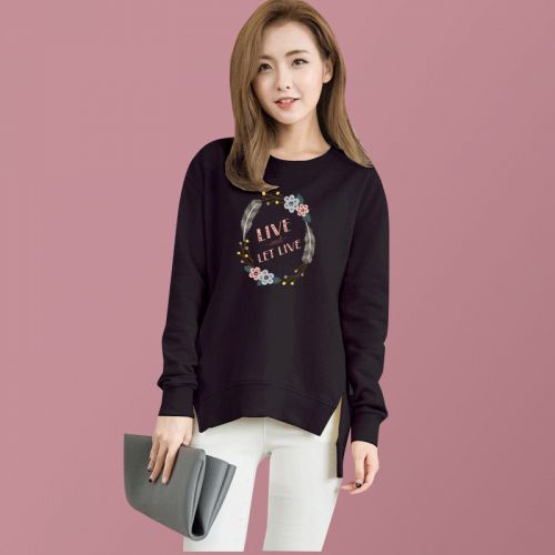 Sweatshirt femme - Ref 3214854