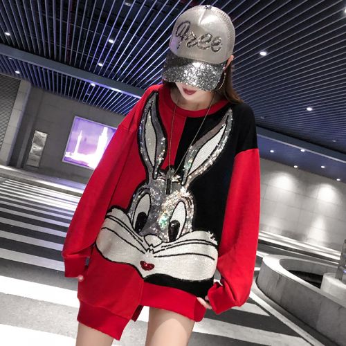 Sweatshirt femme - Ref 3214904