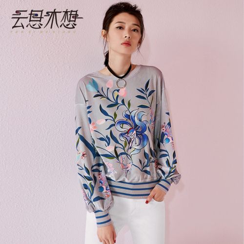 Sweatshirt femme - Ref 3214924