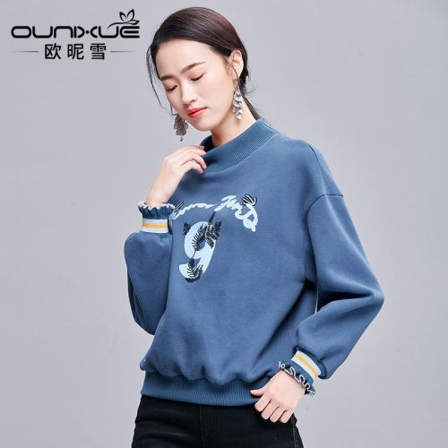 Sweatshirt femme - Ref 3214933