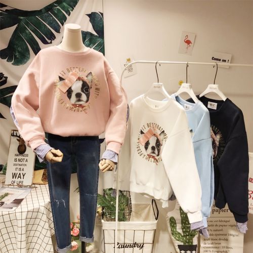 Sweatshirt femme - Ref 3214937