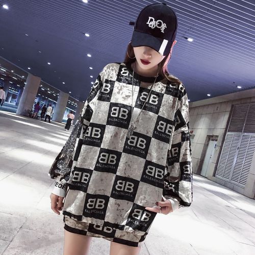 Sweatshirt femme - Ref 3214974
