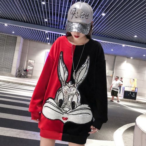 Sweatshirt femme - Ref 3215009