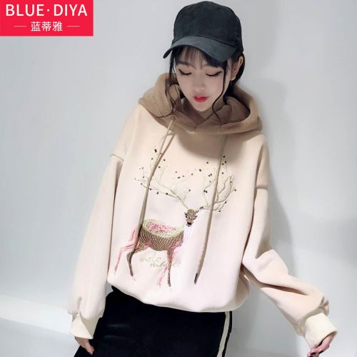 Sweatshirt femme - Ref 3215025