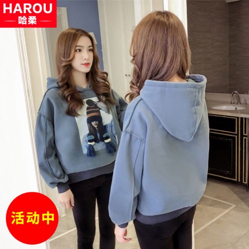 Sweatshirt femme en Coton - Ref 3215068