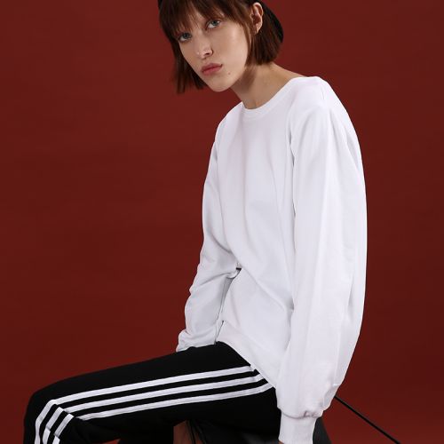 Sweatshirt femme en Coton - Ref 3215334