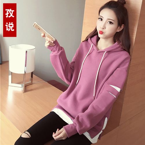 Sweatshirt femme - Ref 3215341