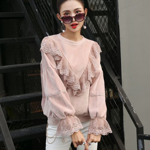 Sweatshirt femme - Ref 3215409