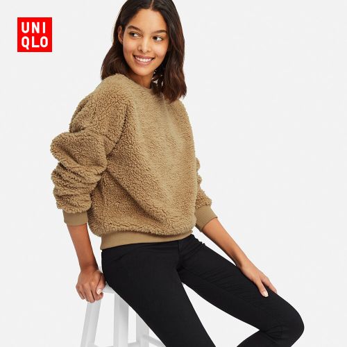 Sweatshirt femme UNIQLO - Ref 3216006