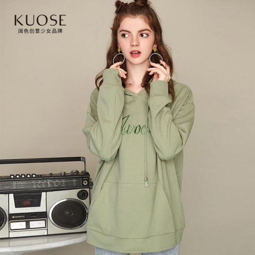 Sweatshirt femme KUOSE - Ref 3216014