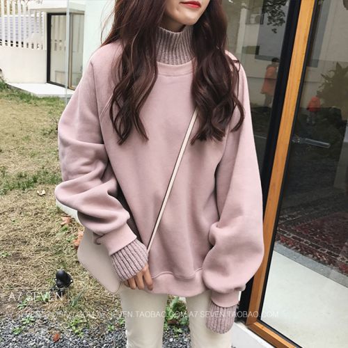 Sweatshirt femme KHOM en Coton - Ref 3216020