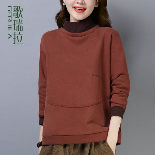 Sweatshirt femme en Coton - Ref 3216069