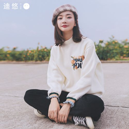 Sweatshirt femme - Ref 3216112