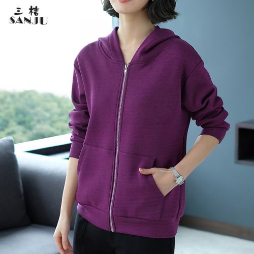 Sweatshirt femme en Coton - Ref 3216122