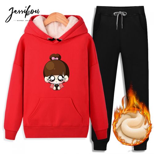 Sweatshirt femme JESSI KOU JIE en Coton - Ref 3216127