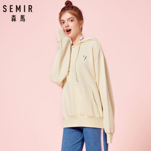Sweatshirt femme SEMIR en Coton - Ref 3216153